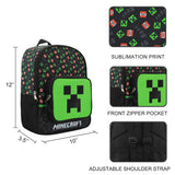 Bioworld Minecraft Creeper 2-Pack Carry On Luggage Set