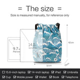Waterproof Drawstring Bag, Gym Bag Sackpack Sports Backpack for Men Women