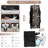 ONEGenug Canvas Tote Bag, Large Shoulder Hobo Bags Crossbody Bag Travel Tote Handbag everything bag with Wide Strap
