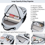 Lohol Fashion Backpack with Anti Theft Pocket, Water Resistant Travel Daypack for Teen Girls & Boys (Black)