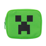 Bioworld Minecraft Creeper Youth 4-Piece Travel Set-14 Carry-on Duffle Bag and Luggage Tag Set