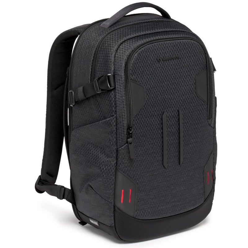 Manfrotto PRO Light Backloader S, Professional Camera Backpack, Top and Rear Access, Double Tripod Attachment, Padded Backpack with Interchangeable Dividers, Black