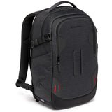 Manfrotto PRO Light Backloader S, Professional Camera Backpack, Top and Rear Access, Double Tripod Attachment, Padded Backpack with Interchangeable Dividers, Black