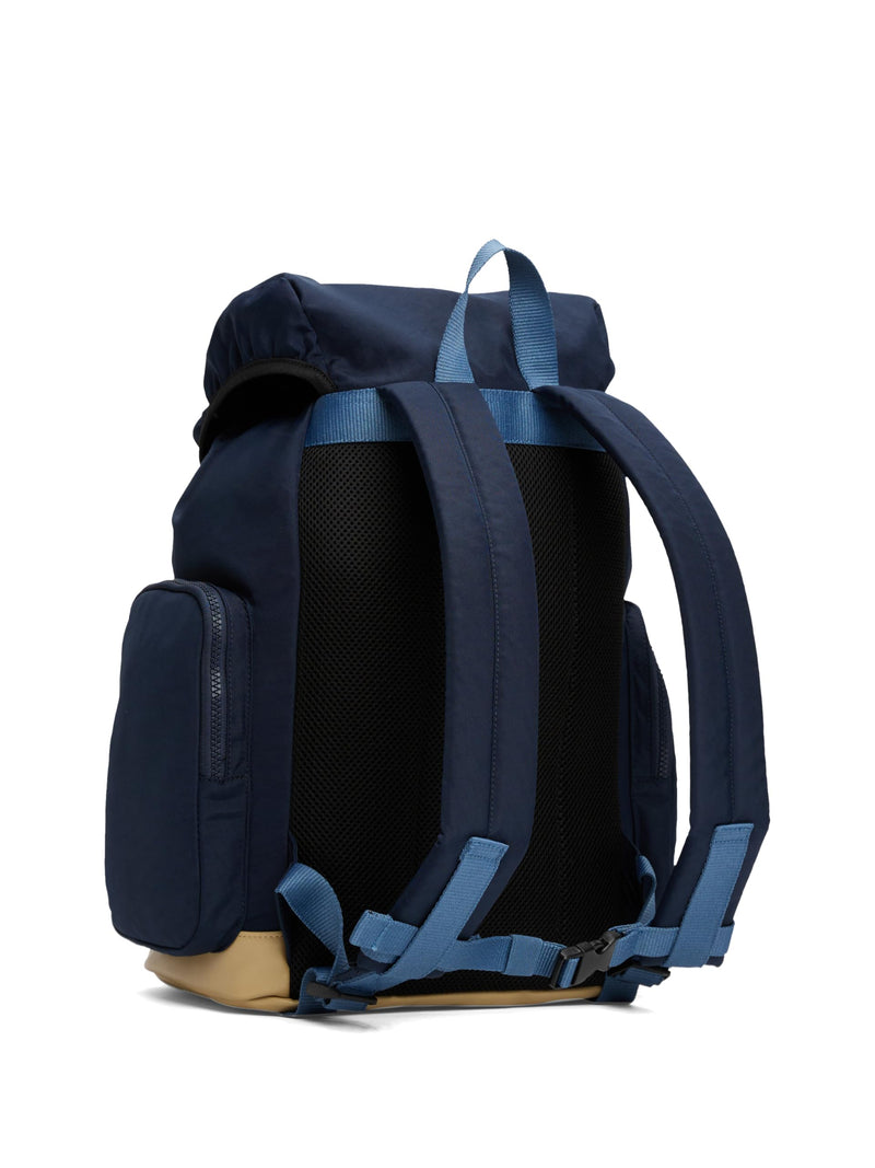 Tommy Jeans Mens Daily Elevated Flap Backpack, Dark Night Navy