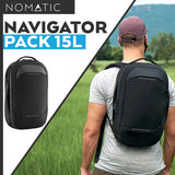 NOMATIC Navigator Rs 15L - Backpack for Men