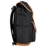Kelty 18 Inch Laptop Travel Backpack, Drawstring Anti-Theft Backpack with Laptop Compartment, Side Pockets for Men, Women (Black Travel Rucksack)