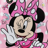 Disney Minnie Mouse Bows & Shooting Stars Black & Pink 16.5" Rolling Luggage
