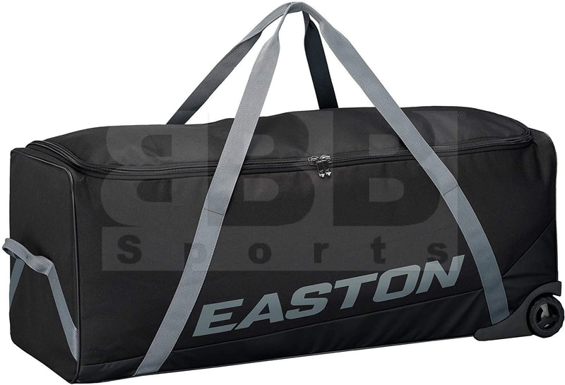 Easton | TEAM EQUIPMENT WHEELED BAG | Baseball & Fastpitch Softball | Black