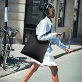 KALIDI Compact Tote Shopping bag Lightweight Foldable Tiny Reusable Grocery Shoulder Bag Crossbody