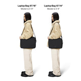 RAINS Laptop Bag, Backpack 13"/14" Inches (Black)