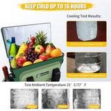 Backpack Cooler - AYAMAYA Upgrade Leakproof Cooler Backpack with Padded Top Handle, 40 Cans Large Waterproof Insulated Camping Coolers for Beach, Fishing, Picnic, Travel, BBQ