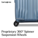 Samsonite UpLIFT Carry-On Hardside Luggage with Spinner Wheels - Airline-Approved, TSA Lock, Adjustable Handle System - Polycarbonate Hard Suitcase for Ultra Lightweight Travel - Elemental Blue