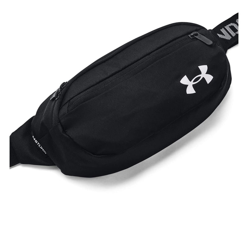 Under Armour unisex Flex Waist Bag, Black (002)/Reflective, One Size Fits All