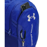 Under Armour Unisex-Adult Hustle 6.0 Backpack, (401) Royal/Royal/Metallic Silver, One Size Fits Most