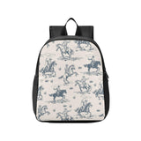 Sletend Toddler Backpack Western Cowboy Waterproof Mini Backpack Boys/Girls Cute Kindergarten Pre School Bags 11 Inch