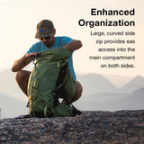 Osprey Atmos AG 65L Men's Backpacking Backpack, Black, L/XL - backpacks4less.com