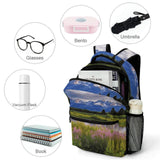 Backpack,Grand Teton National Park Print Backpack,Stylish Backpacks,Lightweight Backpack for Men Women Beach Hiking Camping