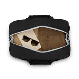 Samsonite Paralux Weekender Duffel Bag, Travel Carry-On Bag with Wide Opening, Drop-Bottom Shoe & Laundry Compartment, AirTag™ Holder, StackIt™ Strap - Business & Leisure Travel Bag - Black