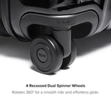 TUMI - 19 Degree Extended Trip Expandable 4 Wheel Packing Case - Durable Hard Shell Zipper Expansion Checked Bag - Suitcase - Black
