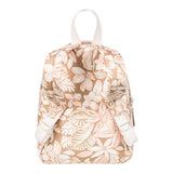Roxy Women's Always Core Backpack | Travel | Everyday Carry | Beach | Polyester | 8L Capacity - Egret Soft Tropics