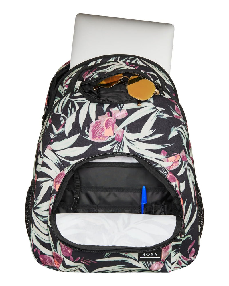 Roxy Women's Shadow Swell Printed Luggage Carry-on Luggage, Wind Swept Floral, Einheitsgröße EU
