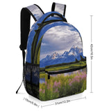 Backpack,Grand Teton National Park Print Backpack,Stylish Backpacks,Lightweight Backpack for Men Women Beach Hiking Camping