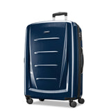 Samsonite Winfield 2 Hardside Expandable Luggage with Spinner Wheels, Navy, Checked-Large 28-Inch