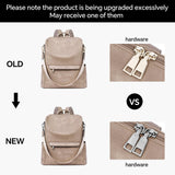 CLUCI Backpack Purse for Women, Womens Backpack Purse, Leather Anti-theft Large Fashion Designer Travel Bag Ladies Shoulder Bags