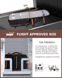 LOVEVOOK 40L Travel Backpack for Women & Men, Airline Approved Carry On Luggage with 3 Packing Cubes, TSA Overnight Bags, Waterproof Personal Item Bag, Weekender Essentials Backpacks fits 17" Laptop