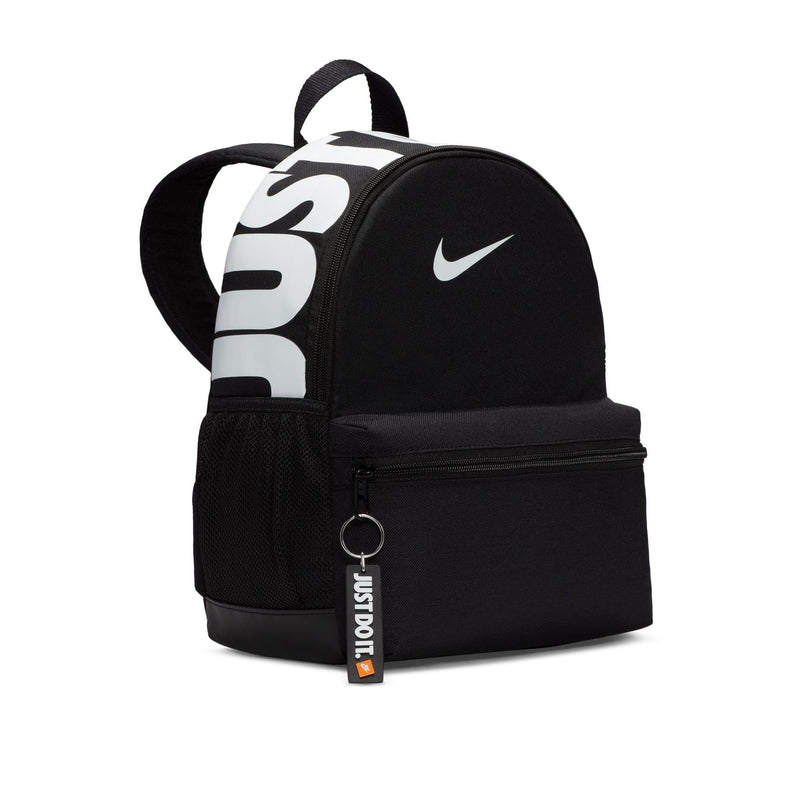 Nike Kid's Brasilia JDI Mini Backpack (11L), Black/Black/White, MISC