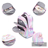 Abshoo Cute Kids Backpack For Girls Kindergarten Elementary Unicorn School Backpacks Set with Lunch Box (Unicorn Rainbow)