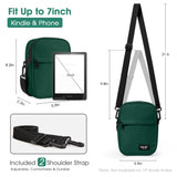 KALIDI Crossbody Sling Bag for Women Men Multi Position Small Purse Waist Fanny Pack with Adjustable Strap