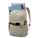 Samsonite Better Than Basic Backpack - Dedicated Laptop Compartment, Quick Stash Front Pockets and Lightweight Breathable Airmesh - Limestone Grey