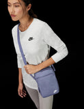 Nike Unisex Heritage Crossbody Bag (4L), World Indigo/World Indigo/White, MISC