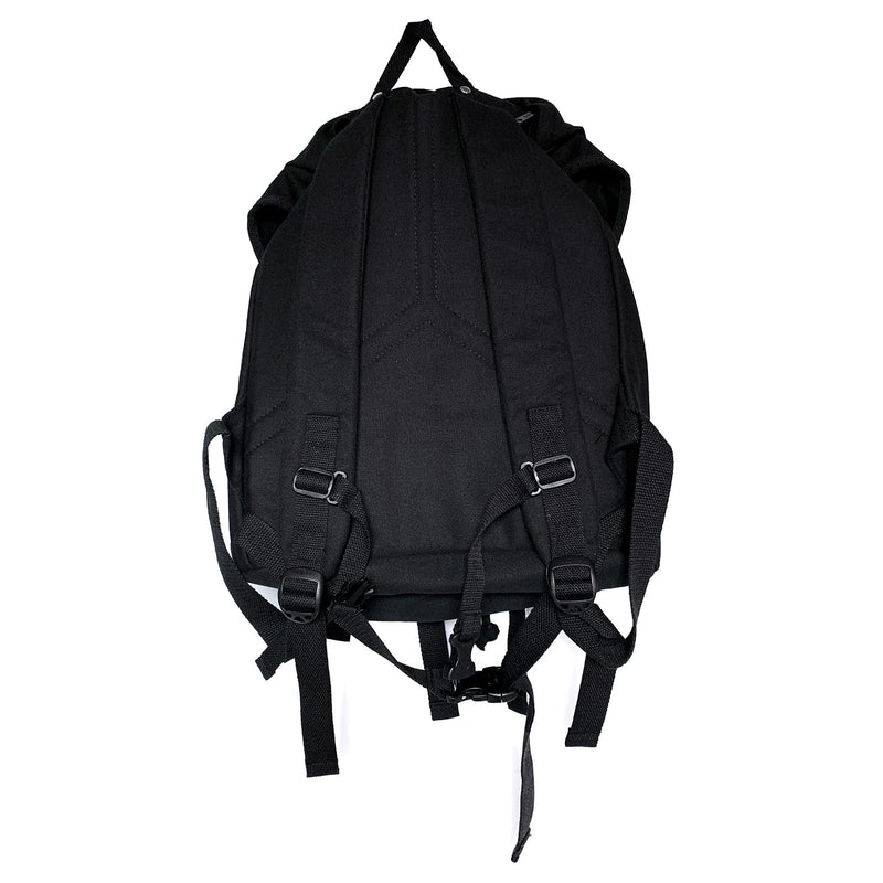 Niepce Inc Japanese Techwear Streetwear Slim Daypack Backpack (Black)