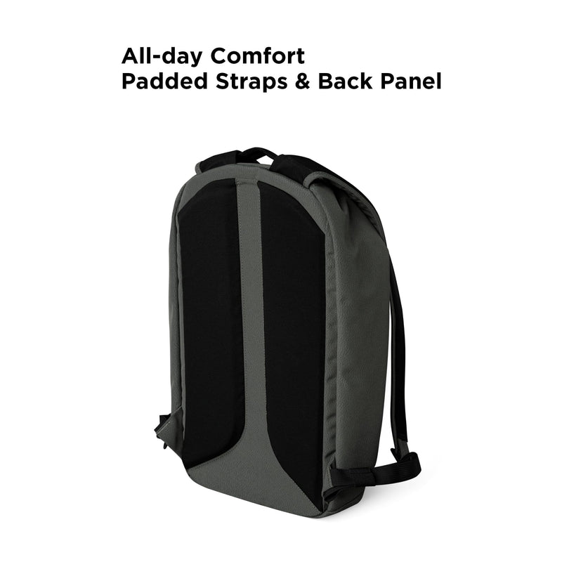 ALPAKA Metro Backpack,12L Small Work Backpack - Fits Most 14" Laptops, Soft-touch fleece-lined Sleeve, Weatherproof YKK Zipper Laptop Bag