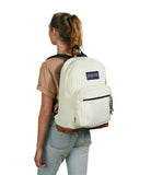 JanSport Right Pack Backpack - Durable Daypack with Padded 15" Laptop Sleeve, Spacious Main Compartment & Integrated Water Bottle Pocket - Coconut