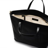 RADLEY London – Angel Lane -Faux Crocodile Zip Around Large Tote Bag - Ideal Womens Work Bag with Top Handle (Black) (BLACK)