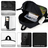 Grand Teton National Park 17 Inch Laptop Backpack for Men Women Travel Daypack with Pockets Work Bag for Office