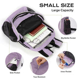 VPBAGE 15L Water-resistant Hiking Daypack for Women, Small Backpack Travel Outdoor, Lightweight Day Pack with Tool Loops