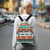 ZAZYXTJ Western Aztec Backpack Purse for Women Quilted Mini Fashion Backpacks Lightweight Travel Casual Backpack M