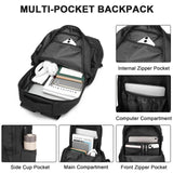 seyfocnia Gym Backpack for Men,Gym Bag with Shoe Compartment Lightweight Travel Workout Sports Backpack with USB Charging Port
