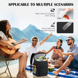 Tuwubi Cooler Backpack 35 Cans, Backpack Coolers Insulated Leak Proof for Men Women, Waterproof Soft Sided Lunch Camping Beach Travel Ice Chest Backpack Cooler Bag Black
