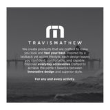 TravisMathew Approach Backpack with Laptop Sleeve, Water-Resistant Everyday Bag for Work, Travel & Hiking, Shadow Grey