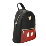 Disney Mickey Mouse Shorts Adult Black 8.5" Micro Mini Backpack