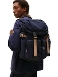 Tommy Hilfiger Mens Travel Flap Backpack,SPACE BLUE One Size