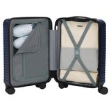 World Traveler Dejuno Abrams 24-Inch Lightweight Hardside Spinner Luggage - Yellow