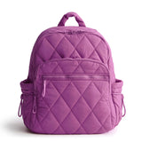 Vera Bradley Women's Featherweight Bancroft Backpack, Iris Orchid, One Size | Backpacks4Less