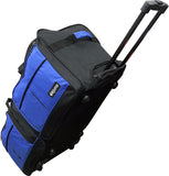 Dejuno 28-inch Rolling Duffle Bag - Blue