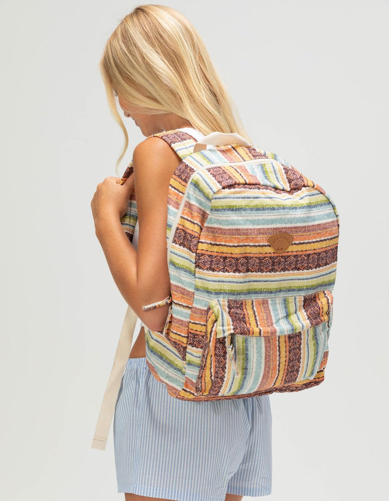 Billabong Schools Out Womens Backpack, Wine